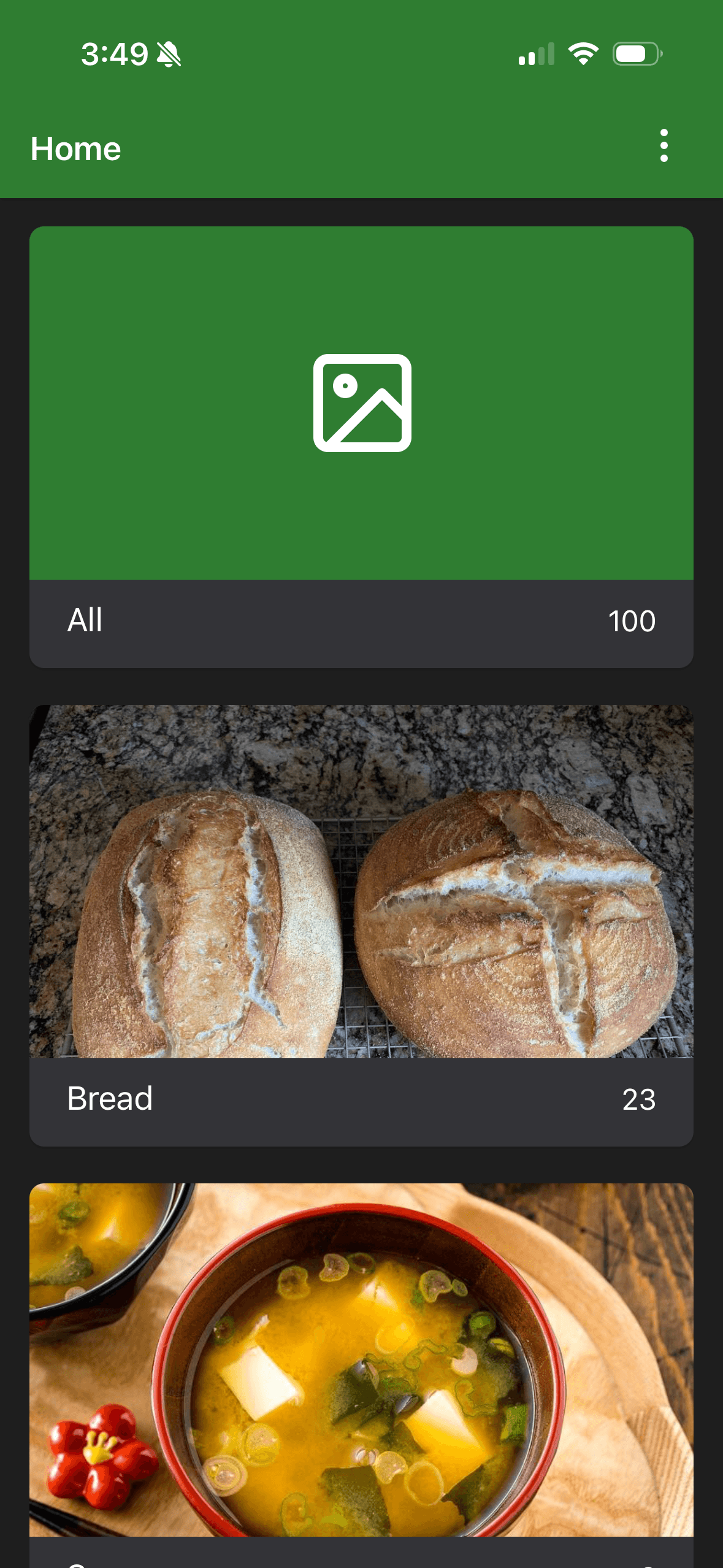 iOS categoriesç